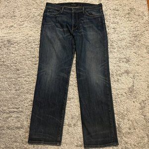 Lucky Brand Men's Straight Jeans - Dark Blue - 36x 32